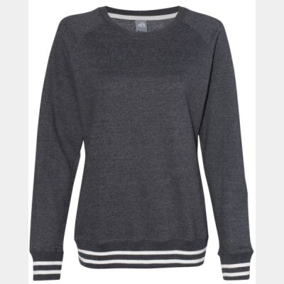 J. America - Women’s Relay Crewneck Sweatshirt - 8652 Thumbnail