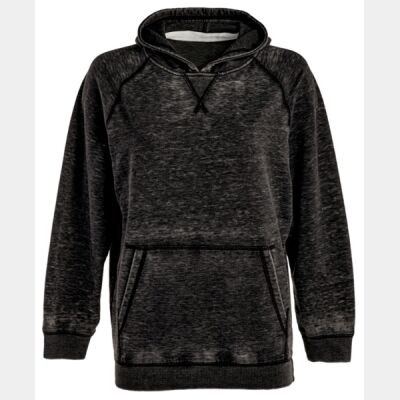 J. America - Youth Vintage Zen Fleece Hooded Sweatshirt - 8611 Thumbnail